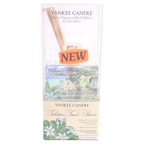Yankee Candle Rare Fragrance Tahitian Tiare Flower Reed Oil Diffuser  NIB